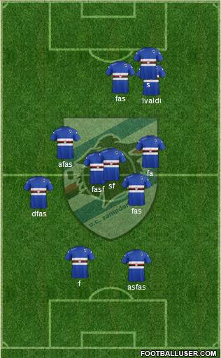Sampdoria Formation 2014