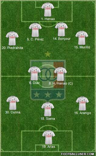 CD Once Caldas Formation 2014