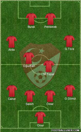 Turkey Formation 2014