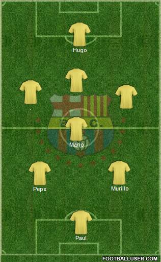 Barcelona SC Formation 2014