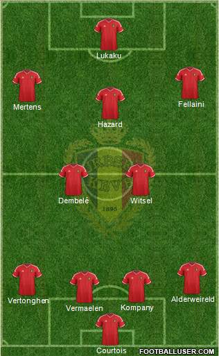 Belgium Formation 2014