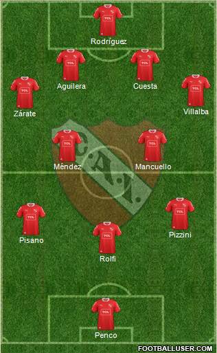 Independiente Formation 2014