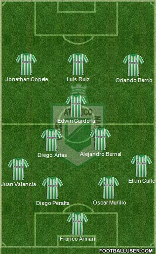 CDC Atlético Nacional Formation 2014