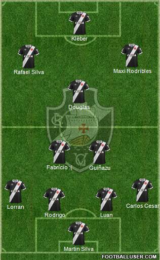CR Vasco da Gama Formation 2014