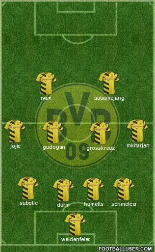 Borussia Dortmund Formation 2014