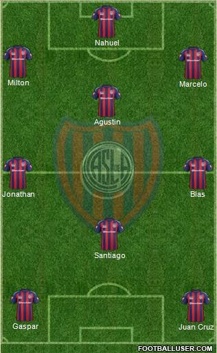 San Lorenzo de Almagro Formation 2014