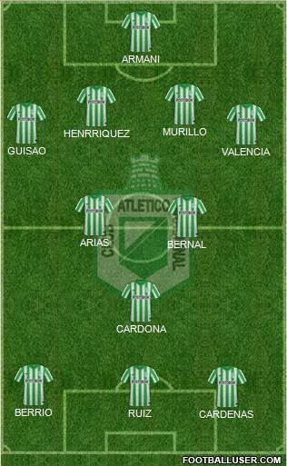 CDC Atlético Nacional Formation 2014