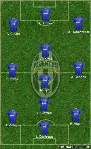 Juventus Formation 2014