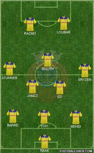 Futebol Clube de Arouca Formation 2014