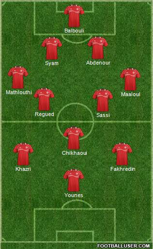 Tunisia Formation 2014
