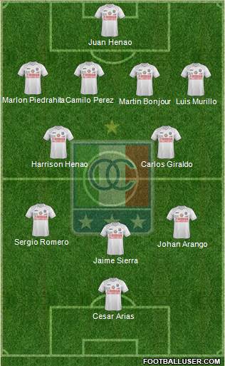 CD Once Caldas Formation 2014