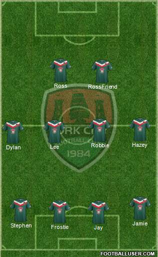 Cork City Formation 2014
