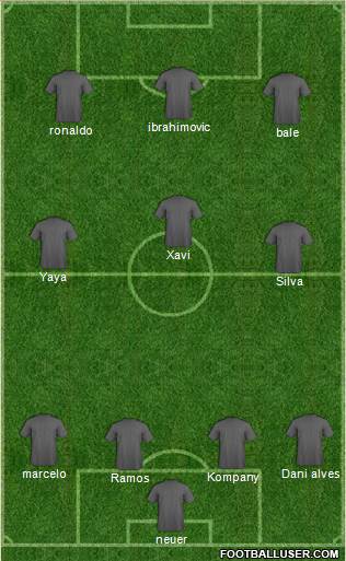 Newcastle United Formation 2014