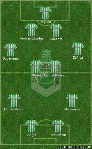 CDC Atlético Nacional Formation 2014