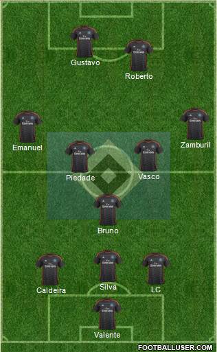 Hamburger SV Formation 2014