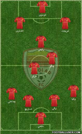 Foulad Khuzestan Formation 2014