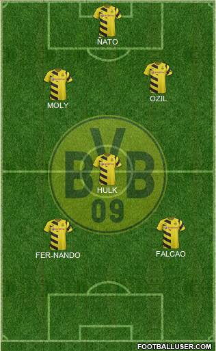 Borussia Dortmund Formation 2014