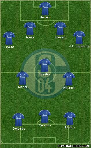 FC Schalke 04 Formation 2014