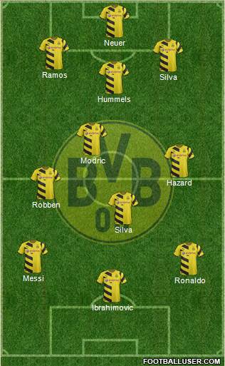 Borussia Dortmund Formation 2014
