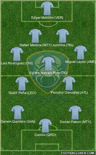Club de Futbol Tampico Madero Formation 2014