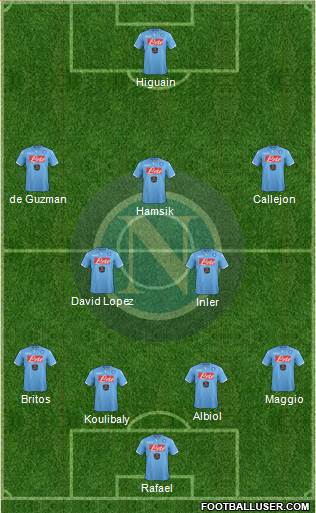 Napoli Formation 2014