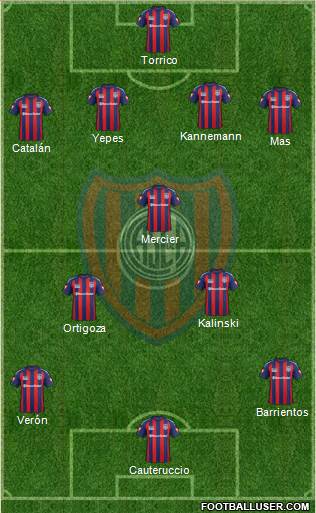 San Lorenzo de Almagro Formation 2014