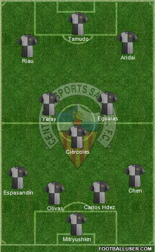 C.E. Sabadell Formation 2014
