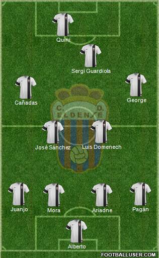 C.D. Eldense Formation 2014
