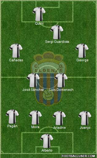 C.D. Eldense Formation 2014