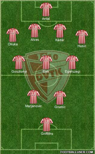 Diósgyõri VTK Formation 2014