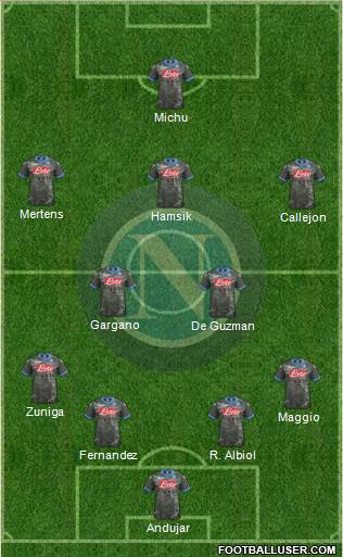 Napoli Formation 2014