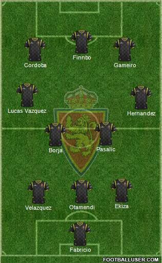 R. Zaragoza S.A.D. Formation 2014
