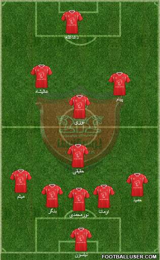 Persepolis Tehran Formation 2014
