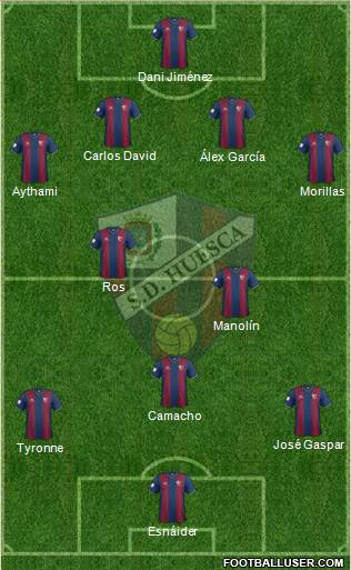 S.D. Huesca Formation 2014