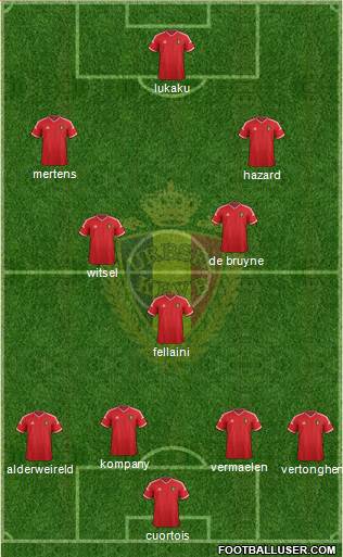 Belgium Formation 2014