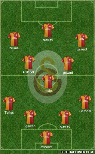 Galatasaray SK Formation 2014