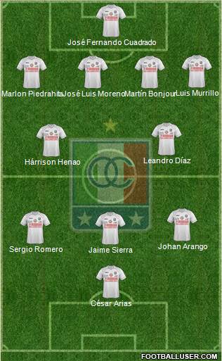 CD Once Caldas Formation 2014