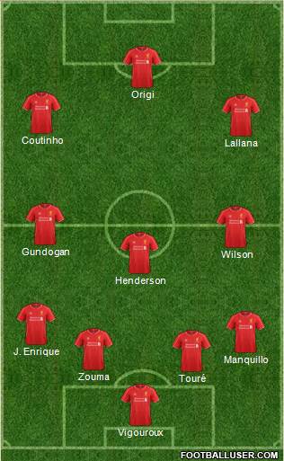 Liverpool Formation 2014