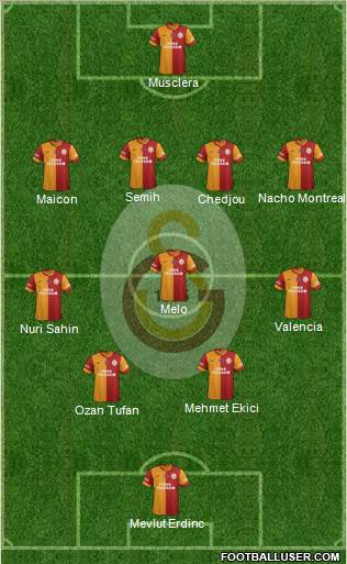 Galatasaray SK Formation 2014