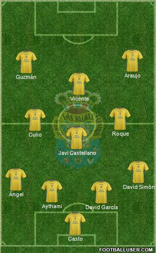 U.D. Las Palmas S.A.D. Formation 2014