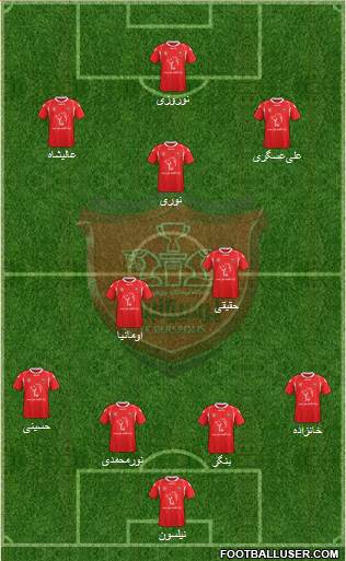 Persepolis Tehran Formation 2014