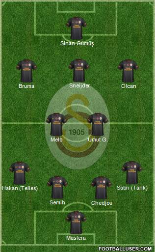 Galatasaray SK Formation 2014