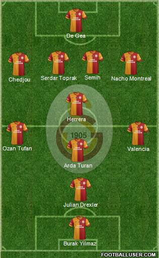Galatasaray SK Formation 2014