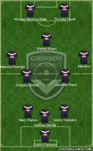 FC Girondins de Bordeaux Formation 2014