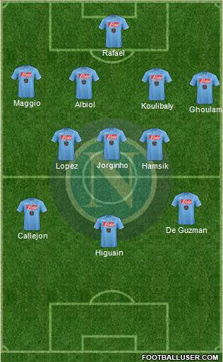 Napoli Formation 2014