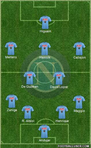 Napoli Formation 2014