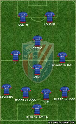 Shanghai Shenhua Formation 2014