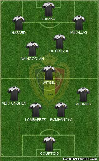 Belgium Formation 2014