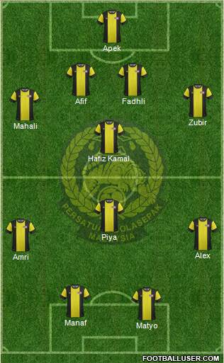 Malaysia Formation 2014