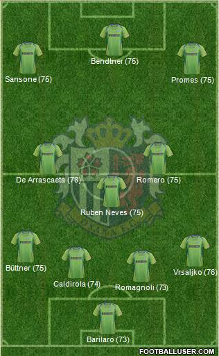 Cerezo Osaka Formation 2014